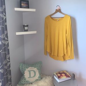 YELLOW LONG SLEEVE SHIRT💛